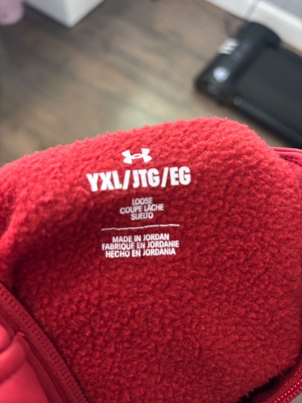 Under Armour Crimson Full-Zip Hoodie - Picture 10 of 11